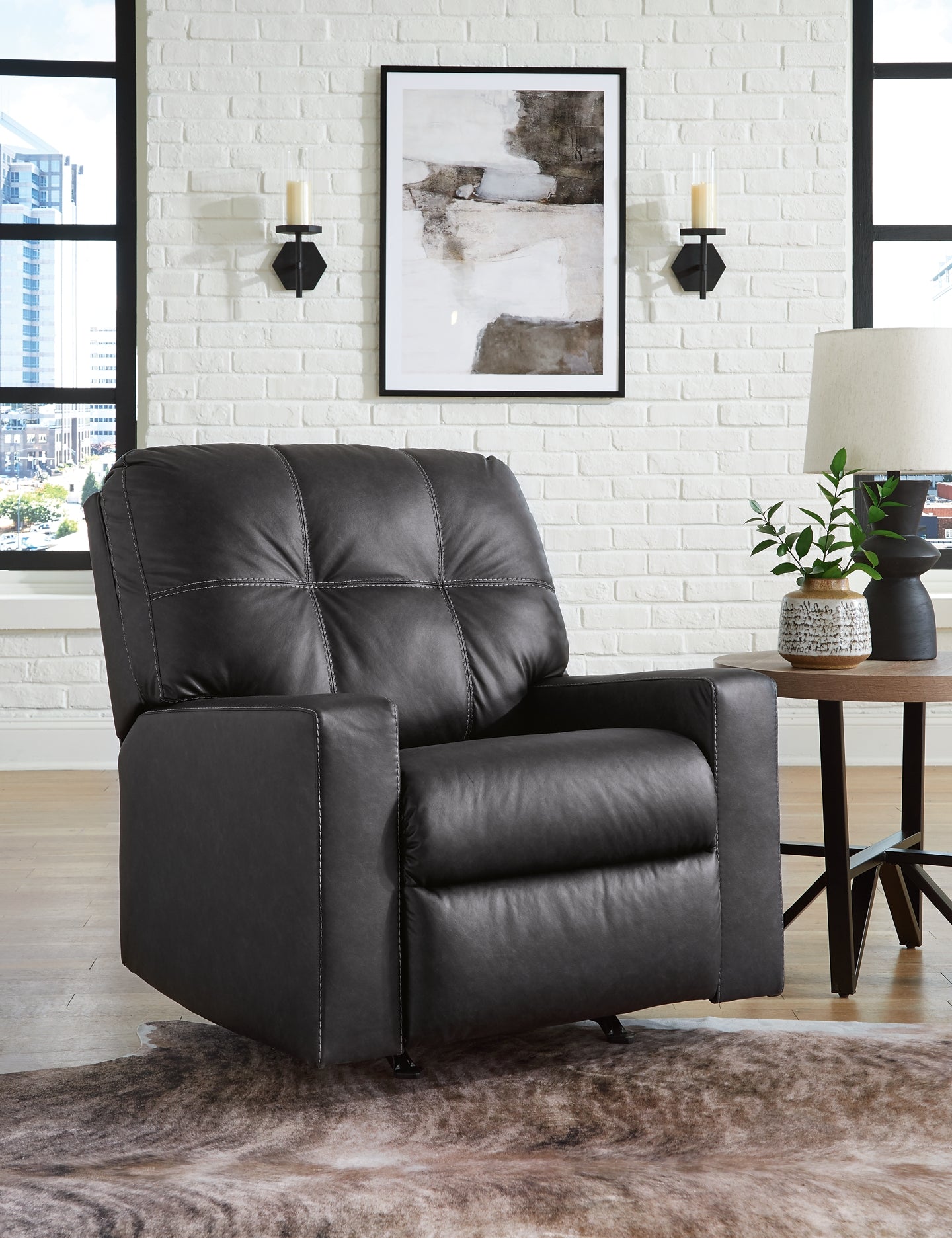 Barlin Mills Sofa, Loveseat and Recliner