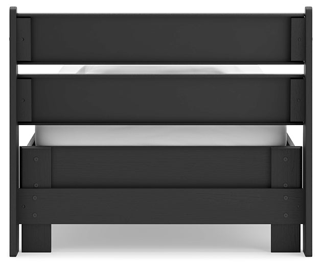 Socalle Twin Panel Headboard with Nightstand