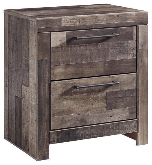 Derekson Two Drawer Night Stand