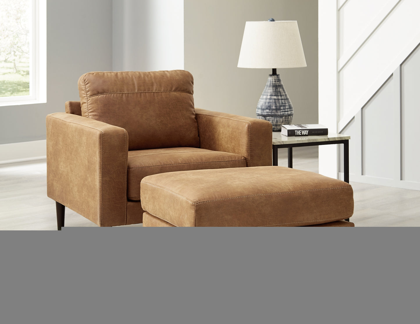 Telora Chair and Ottoman