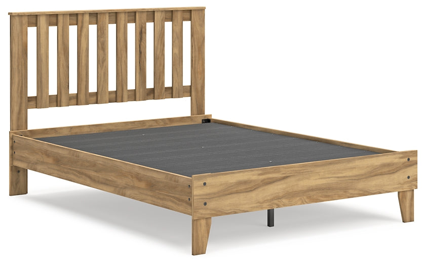 Bermacy Platform Panel Bed