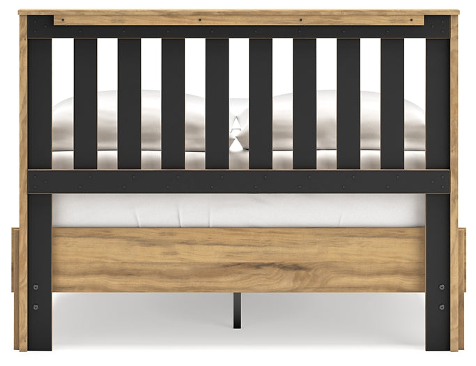 Bermacy Platform Panel Bed