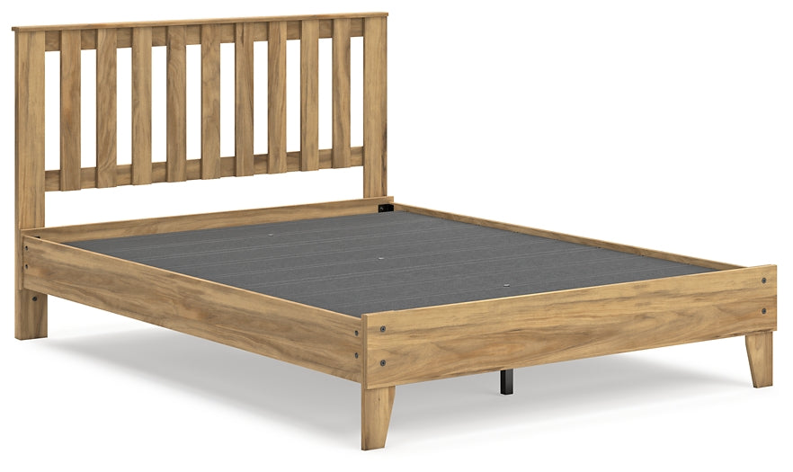 Bermacy Platform Panel Bed