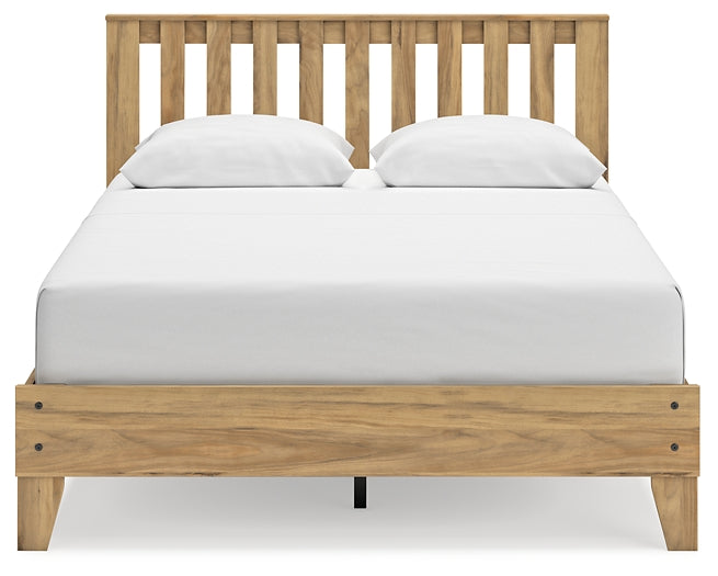 Bermacy Platform Panel Bed