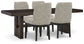 Burkhaus Dining Table and 4 Chairs