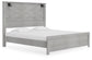 Cottonburg King Panel Bed with Mirrored Dresser and Nightstand