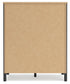 Cadmori Full Upholstered Bed with Mirrored Dresser, Chest and Nightstand