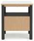 Cadmori Full Upholstered Bed with Mirrored Dresser, Chest and Nightstand