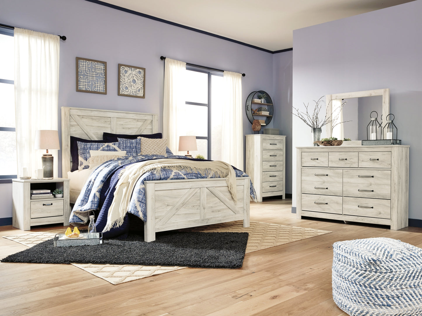 Bellaby  Crossbuck Panel Bed