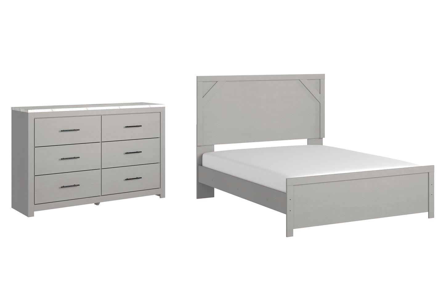 Cottonburg Queen Panel Bed with Dresser