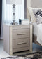 Surancha Queen Poster Bed with Mirrored Dresser and Nightstand